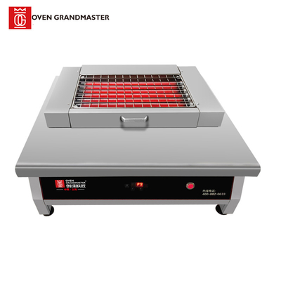 खरीदें 6KW वाणिज्यिक Bbq ग्रिल रेस्तरां शेलफिश औद्योगिक Bbq ग्रिल्स online manufacture