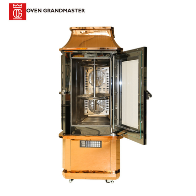 खरीदें हॉट ब्लास्ट चिकन ग्रिल मशीनें 17KW रेस्तरां चिकन रोटिसरी ओवन online manufacture