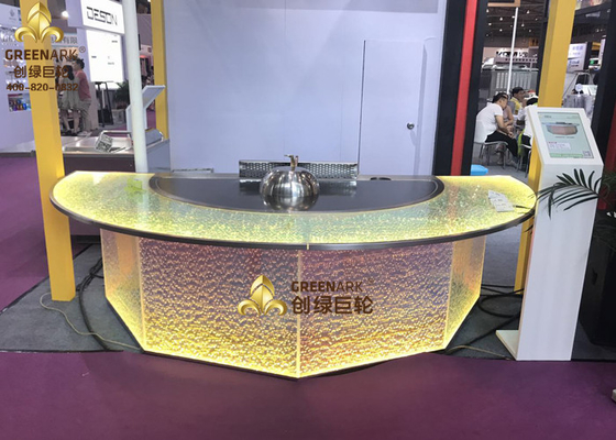 खरीदें वाणिज्यिक प्रेरण अर्ध-सर्कल टेपपानाकी टेबल ग्रिल शुद्धिकरण प्रणाली के साथ online manufacture