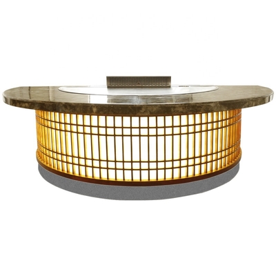 खरीदें Stainless Steel Teppanyaki Grill Table 8000W 1300x1000mm ऑनलाइन निर्माण