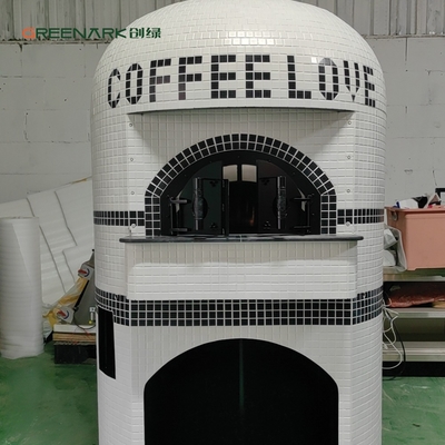 खरीदें इतालवी ज्वालामुखी पत्थर पिज्जा ओवन 600°C 15kW गैस इलेक्ट्रिक ऑनलाइन निर्माण