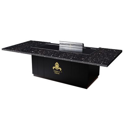 खरीदें Outdoor Teppanyaki Grill Table 8000W 380V Weather-Resistant ऑनलाइन निर्माण