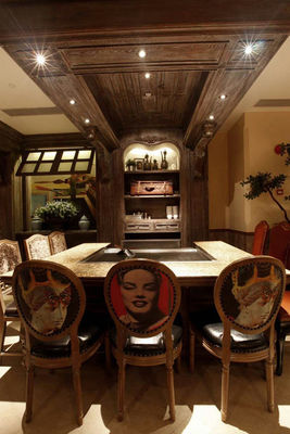 रेस्तरां टेपन्याकी ग्रिल टेबल