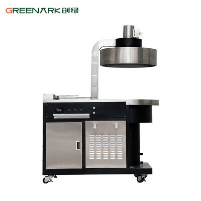 व्यावसायिक 304 स्टेनलेस स्टील डुअल मोड 10Kw पावर इलेक्ट्रिक चारकोल ग्रिल वाणिज्यिक बारबेक्यू के लिए