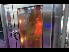 Restaurant Hibachi Grill Commercial Kitchen Equipment with 4 /6/10 Trays Combi Oven