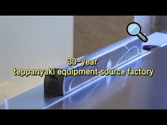 फैक्टरी प्रत्यक्ष टेपन्याकी ग्रिल - 95% वसा हटाने और कस्टम डिजाइन