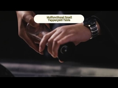 डबल फर्नेस के साथ कमर्शियल किचन मल्टीफंक्शनल मोबाइल टेपपानाकी ग्रिल टेबल